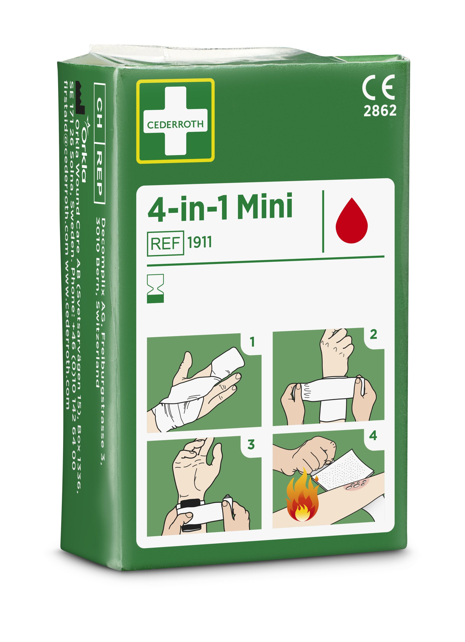 1911, FA, 4in1 mini, blodstoppare Blodstoppare 4-in-1 Mini