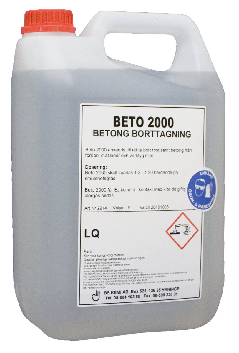 Beto 2000, 5L - BS Kemi