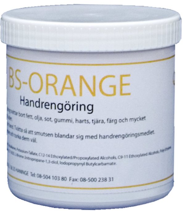 BS-Orange handrengöring