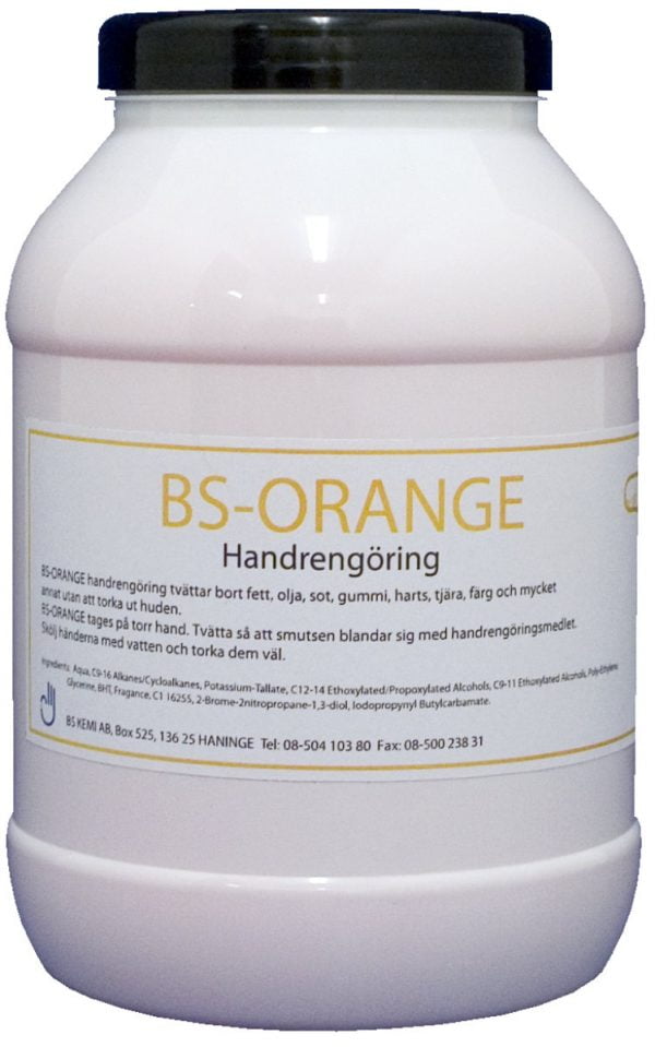 BS-Orange handrengöring