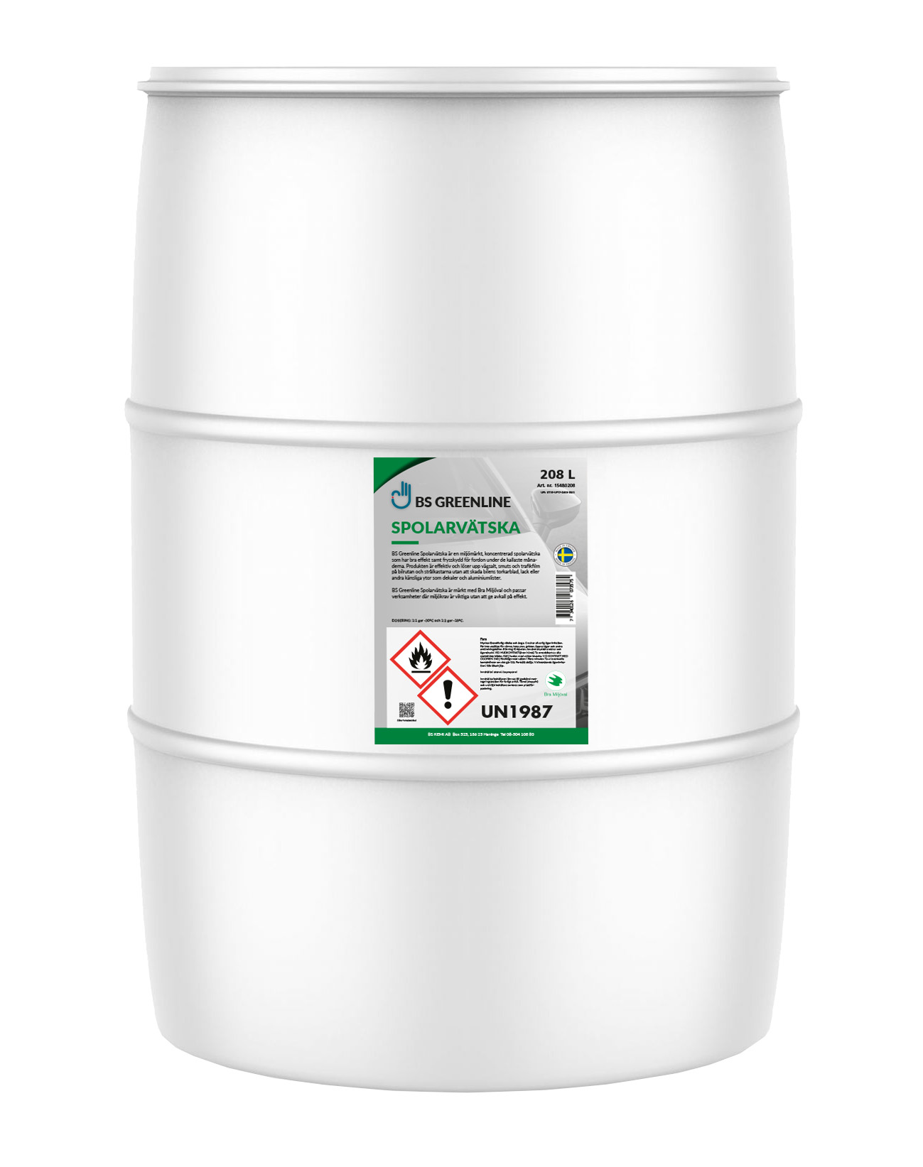 bs-greenline-spolarvätska-208l BS GREENLINE SPOLARVÄTSKA